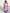 Floral Ruffle Mini Dress for Women - Tiered A-Line - Image 3