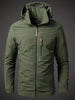 Hooded Zip-Up Jacket for Men - Lightweight - Image 1