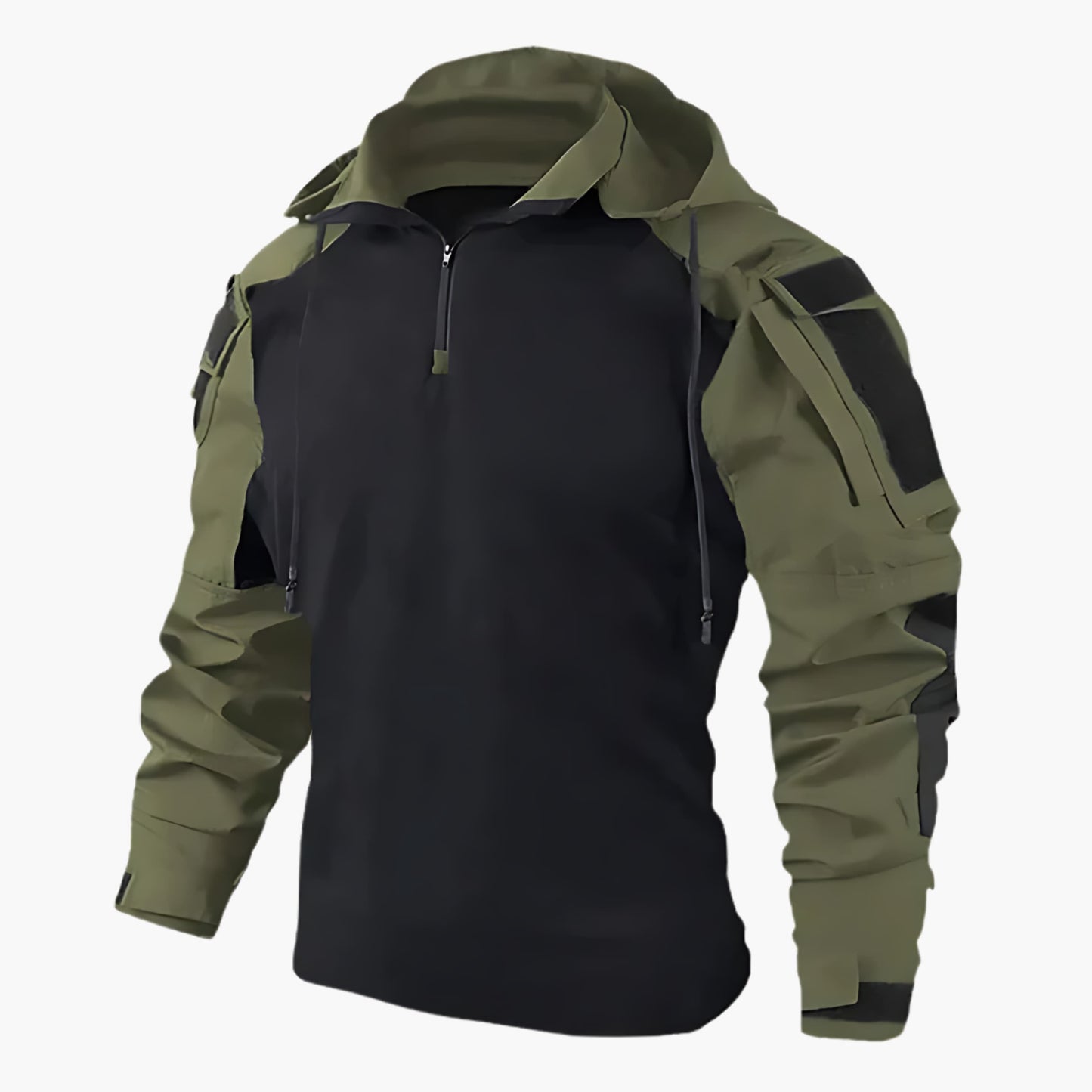 Hooded Tactical Jacket for Men - Hooded - Image 1