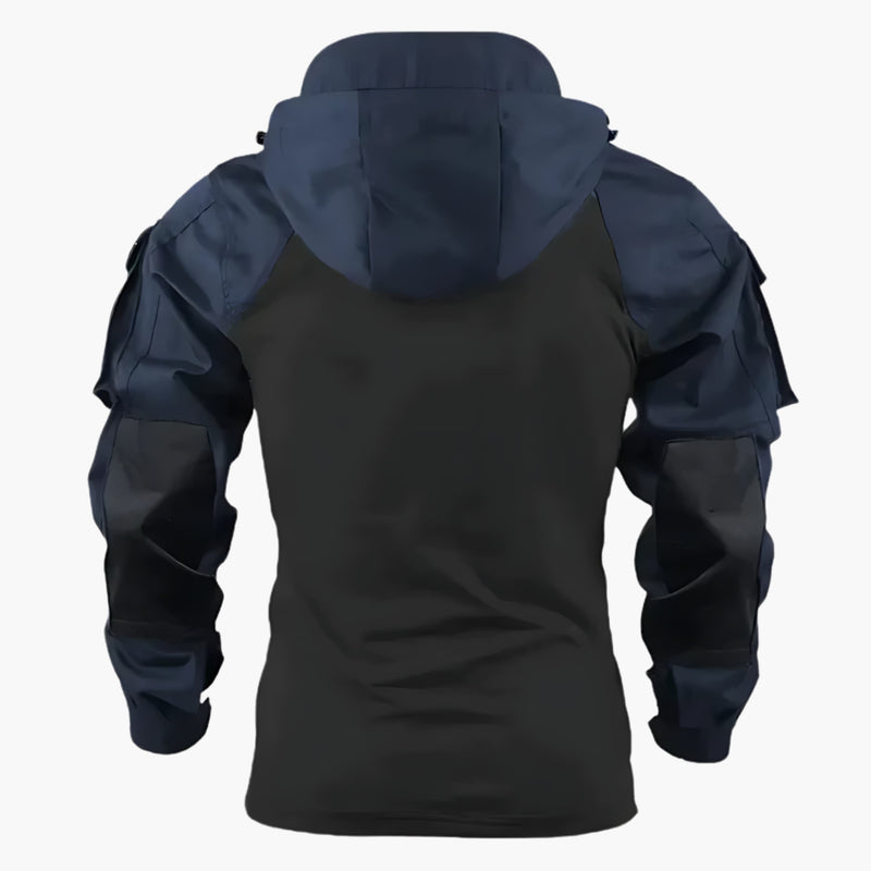 Hooded Tactical Jacket for Men - Hooded - Image 5