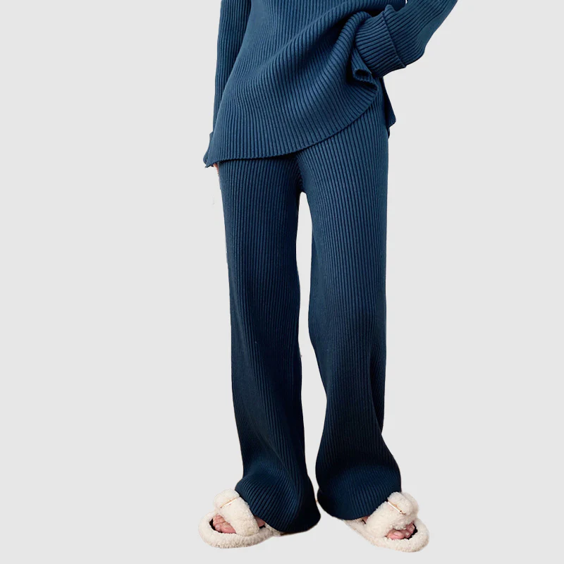 Knit Loungewear Set for Women - Relaxed - Image 5