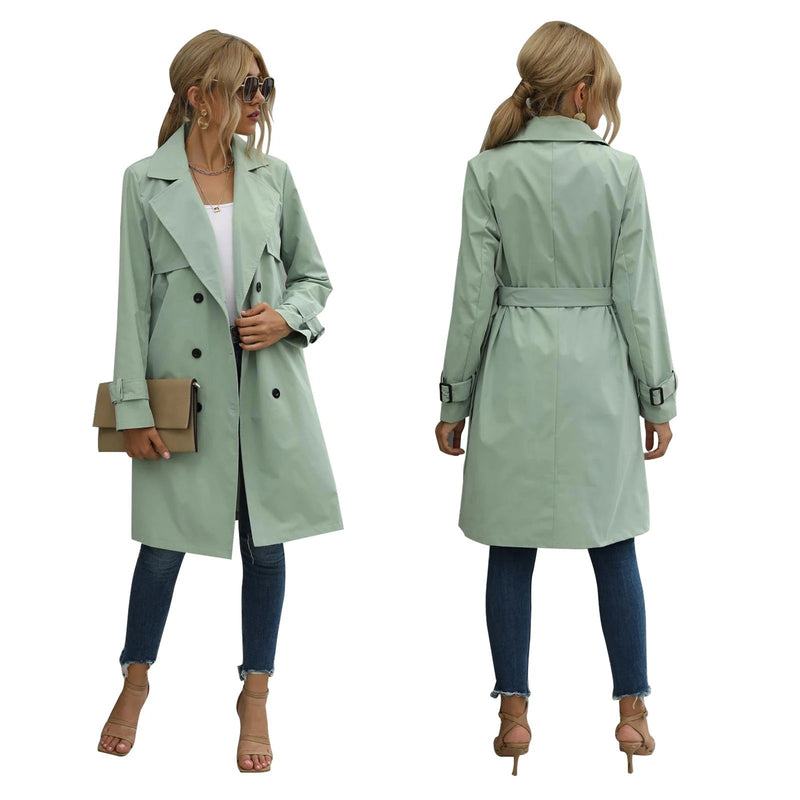 Trench Coat for Women - Belted - Image 1