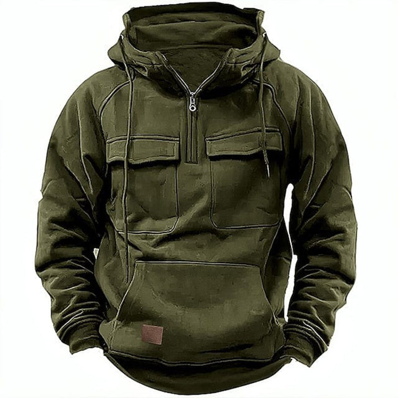Pullover Hoodie for Men - Kangaroo Pocket - Image 2