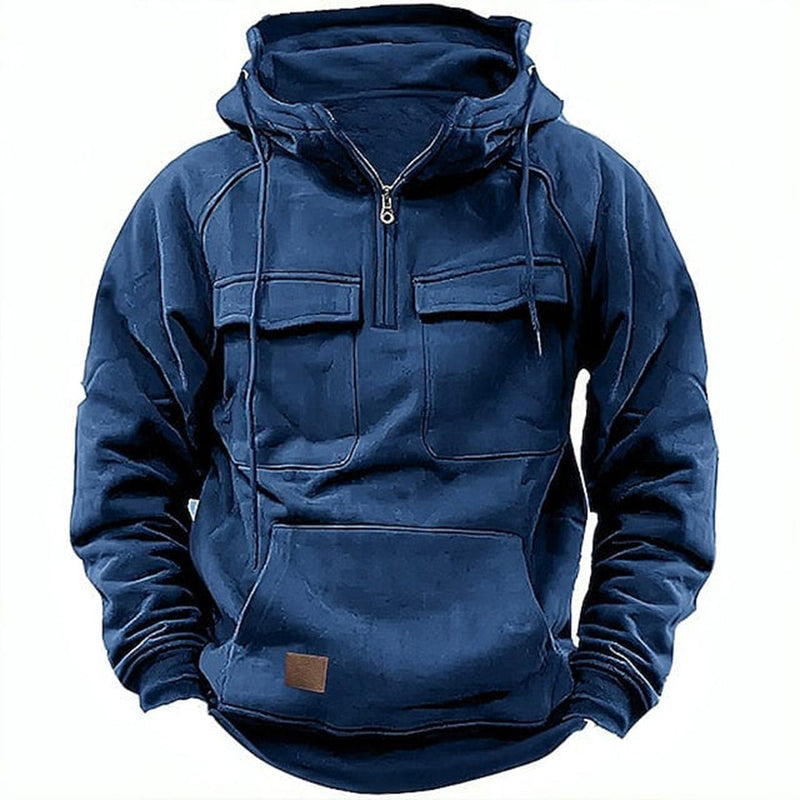 Pullover Hoodie for Men - Kangaroo Pocket - Image 3