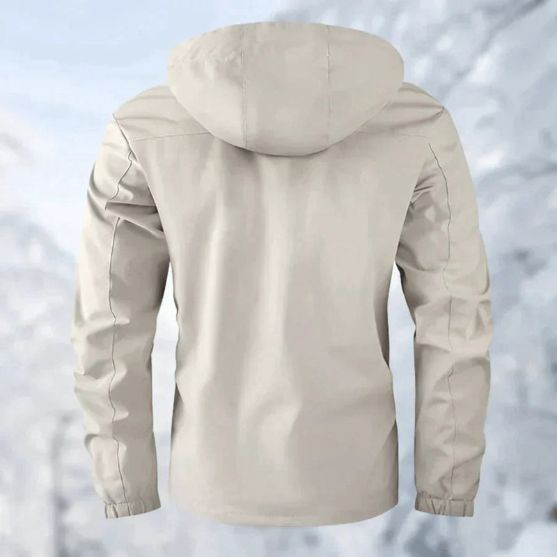 Hooded Casual Jacket for Men - Multi-Pocket - Image 3