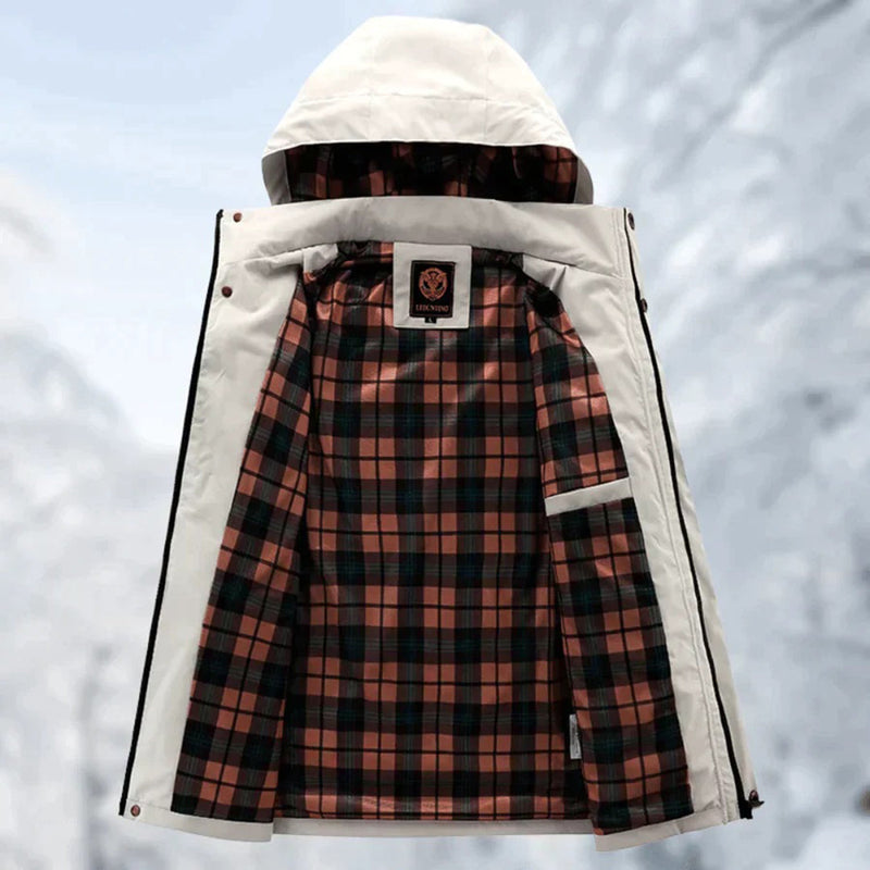 Hooded Casual Jacket for Men - Multi-Pocket - Image 4