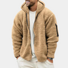 Fleece Hooded Jacket for Men - Zip-Up - Image 1