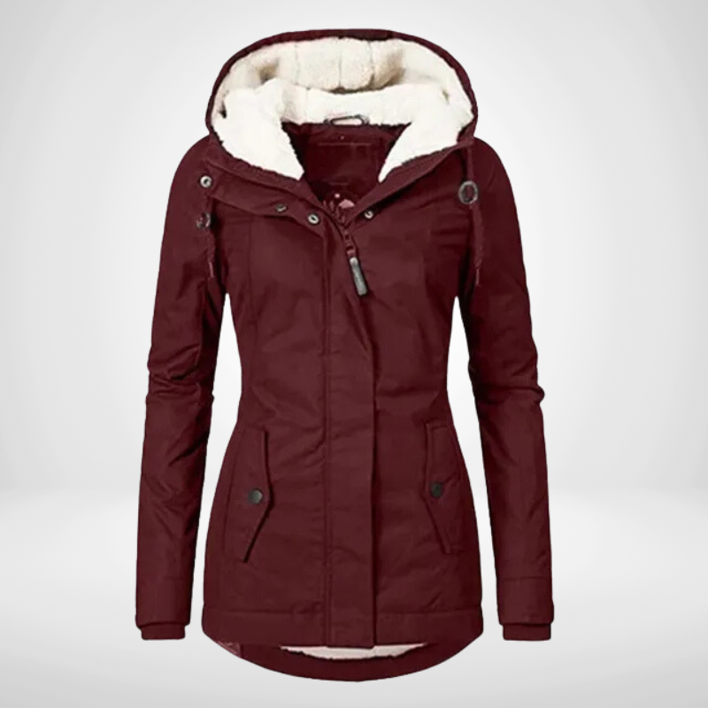 Hooded Jacket for Women - Long Sleeve - Image 4