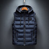 Puffer Vest for Men - Hooded - Image 1