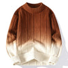 Ombre Sweater for Men - Ribbed Knit - Image 1