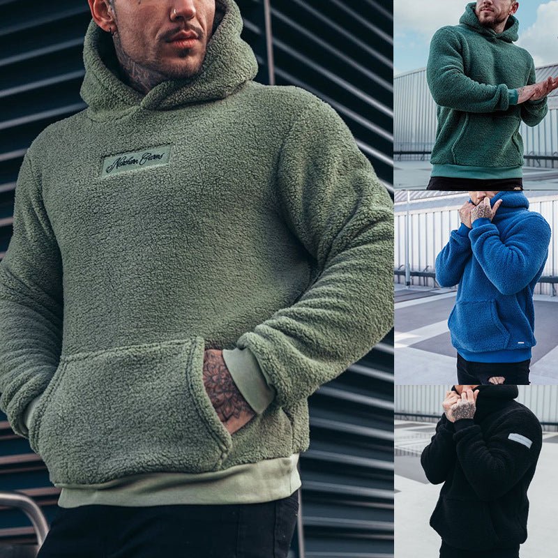 Pullover Hoodie for Men - Kangaroo Pocket - Image 4