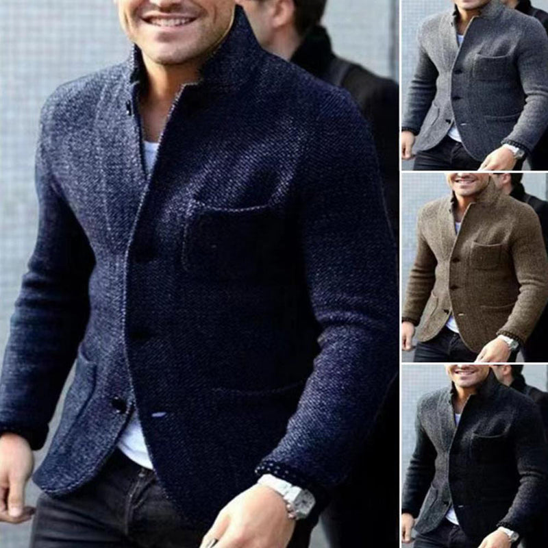 Button Down Jacket for Men - Chest Pocket - Image 5