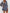 Floral Long Sleeve Mini Dress for women - Ruffle Hem - Smocked Waist Tiered - V-Neck Tie Neck - Image 7