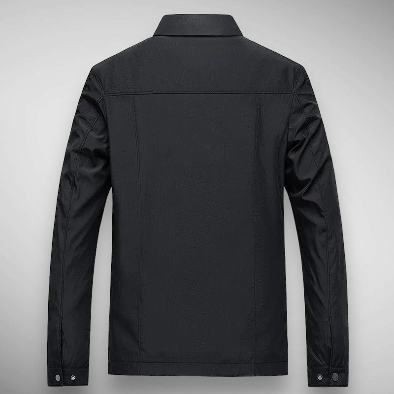 Zip Up Collared Jacket for Men - Long Sleeve - Image 3