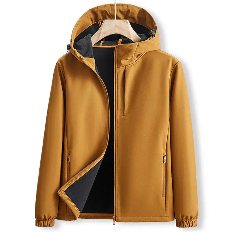 Hooded Jacket for Men - Full Zip - Image 1