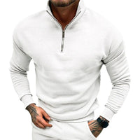 Pullover Sweater for Men - Quarter Zip - Image 8