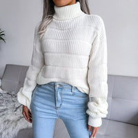 Turtleneck Sweater for Women - Relaxed - Image 1