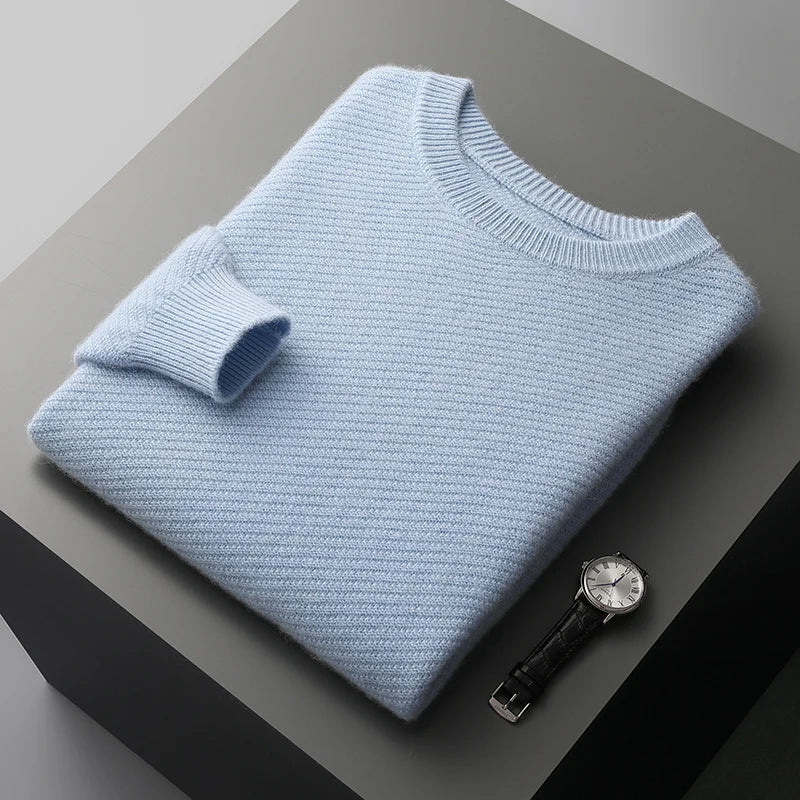Crew Neck Sweater for Men - Long Sleeve - Image 5
