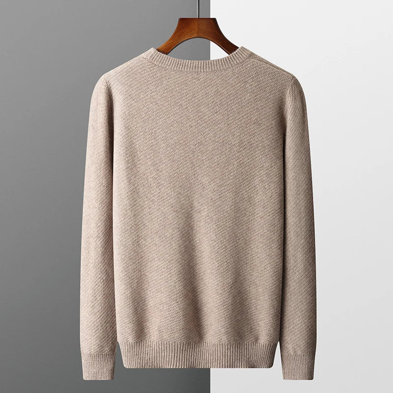 Crew Neck Sweater for Men - Long Sleeve - Image 3