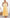 Yellow A-Line Maxi Dress for Women - Pleated Open Back - Image 2