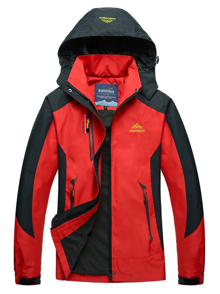 Hooded Outdoor Jacket for Women - Long Sleeve - Image 6