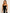 A-Line Evening Dress for Women - Spaghetti Strap Color Block - Image 2