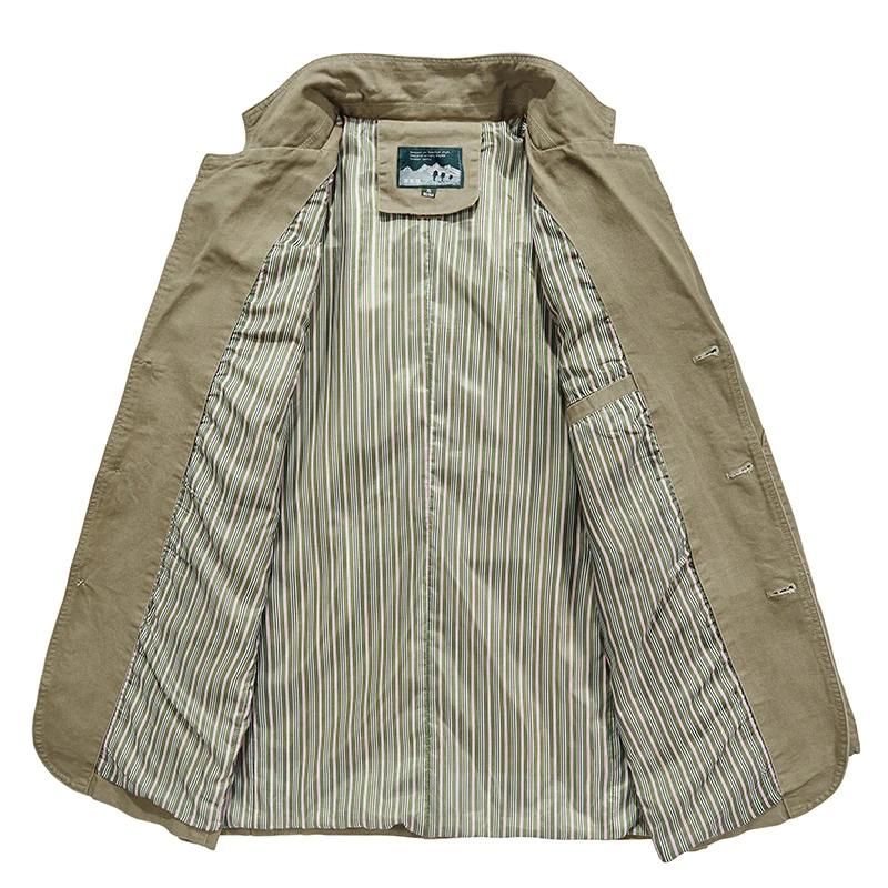 Casual Blazer for Men - Notched Lapel Two-Button Closure - Image 2