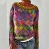 Crew Neck Sweater for Women - Oversized - Image 1