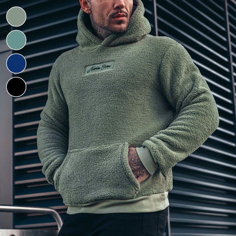Pullover Hoodie for Men - Kangaroo Pocket - Image 3