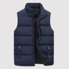 Puffer Vest Jacket for Men - Stand Collar - Image 1