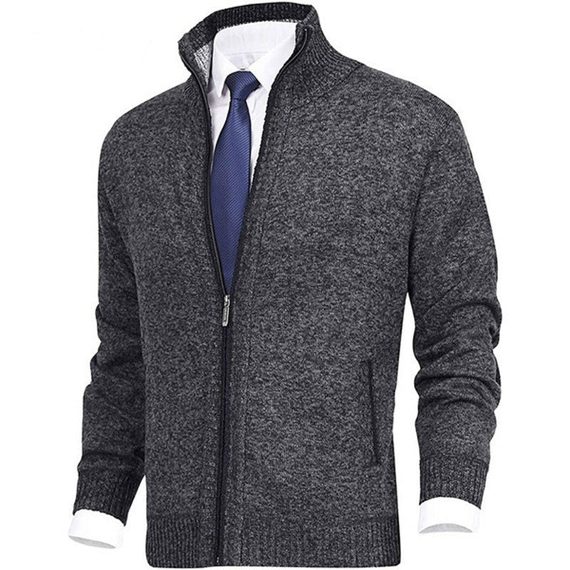 Full Zip Jacket for Men - Side Pockets - Image 12
