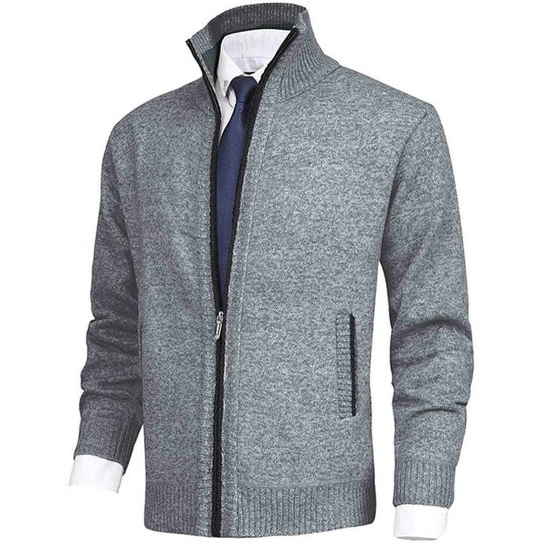 Full Zip Jacket for Men - Side Pockets - Image 13