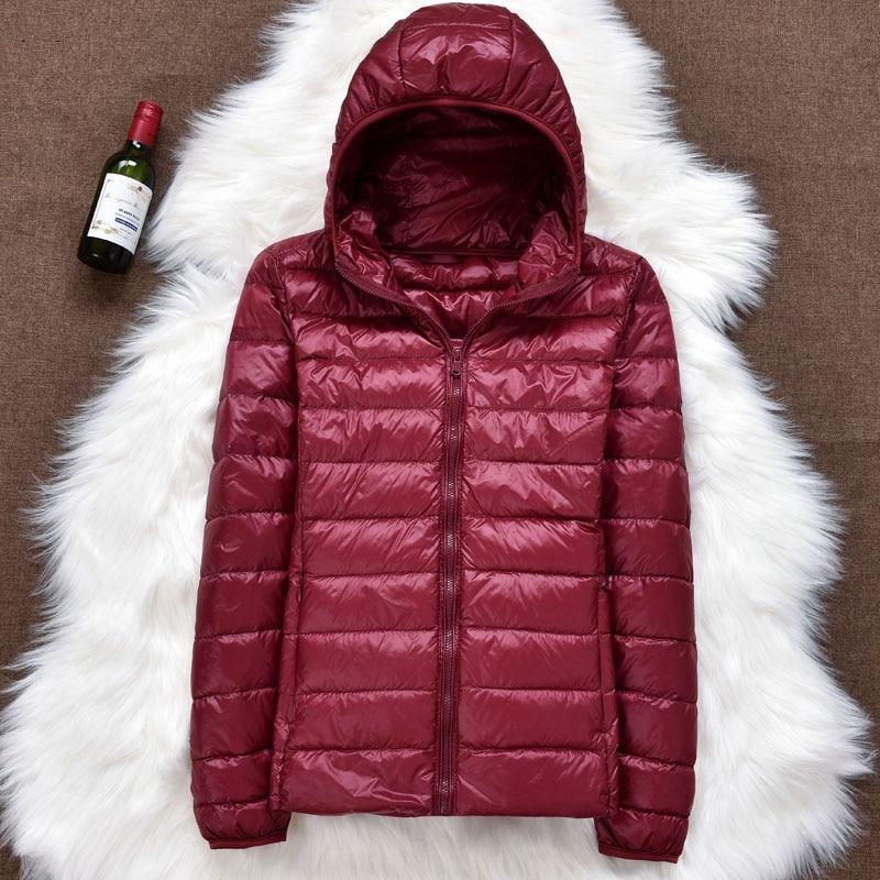 Puffer Jacket for Women - Hooded - Image 8