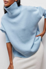 Oversized Turtleneck Sweater for Women - Long Sleeve - Image 1