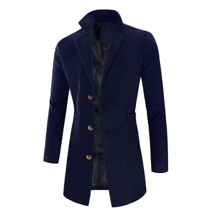 Overcoat Men's Coat for Men - Button Front - Image 2