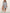 Tiered Mini Dress for women - Button Front - 3/4 Sleeve V-Neck - Gingham Print - Image 2