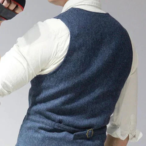 Button-Down Vest Jacket for Men - Slim Fit - Image 4