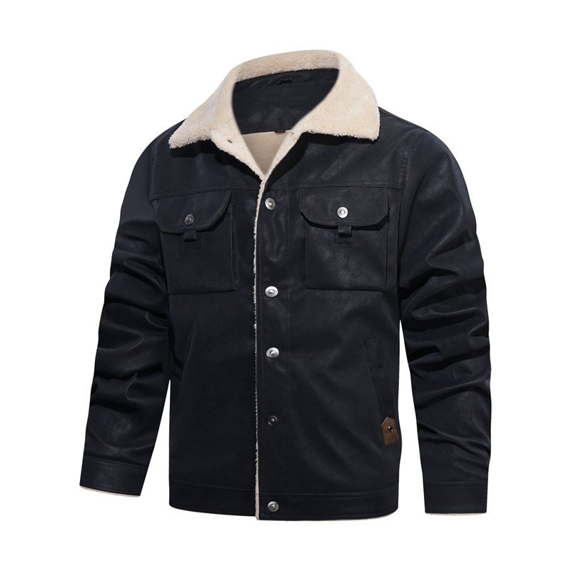 Trucker Jacket for Men - Sherpa Collar - Image 5