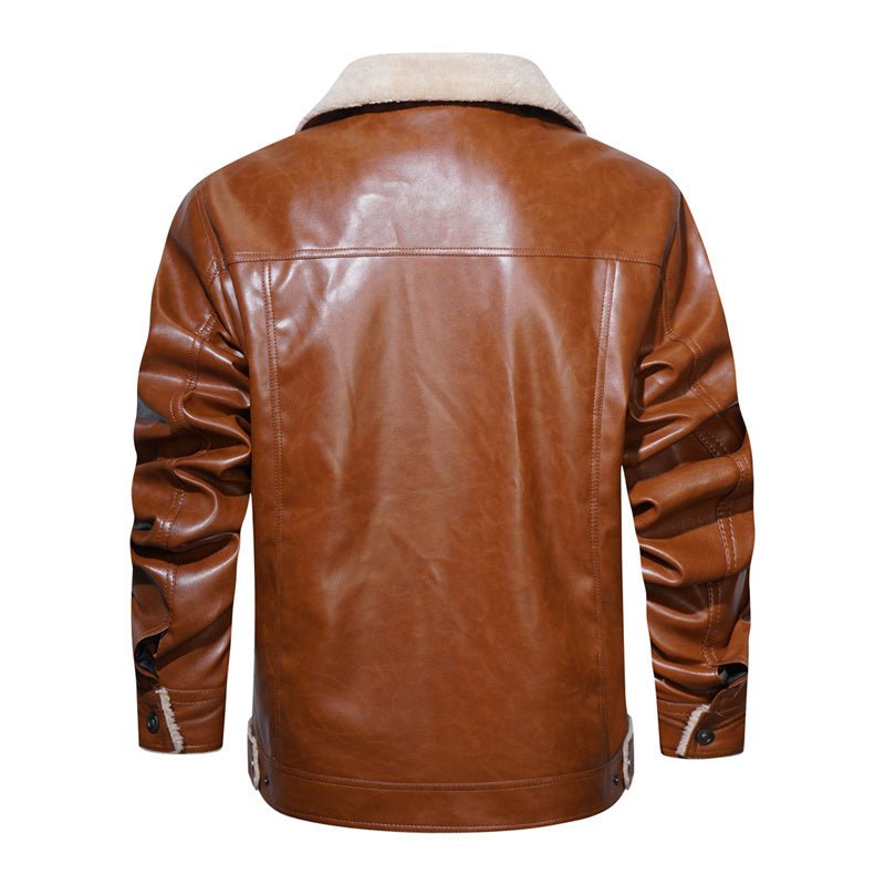 Trucker Jacket for Men - Sherpa Collar - Image 3
