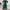 A-Line Wrap Midi Dress for women - 3/4 Sleeve V-Neck - Ruched Bodice Empire Waist - Image 4