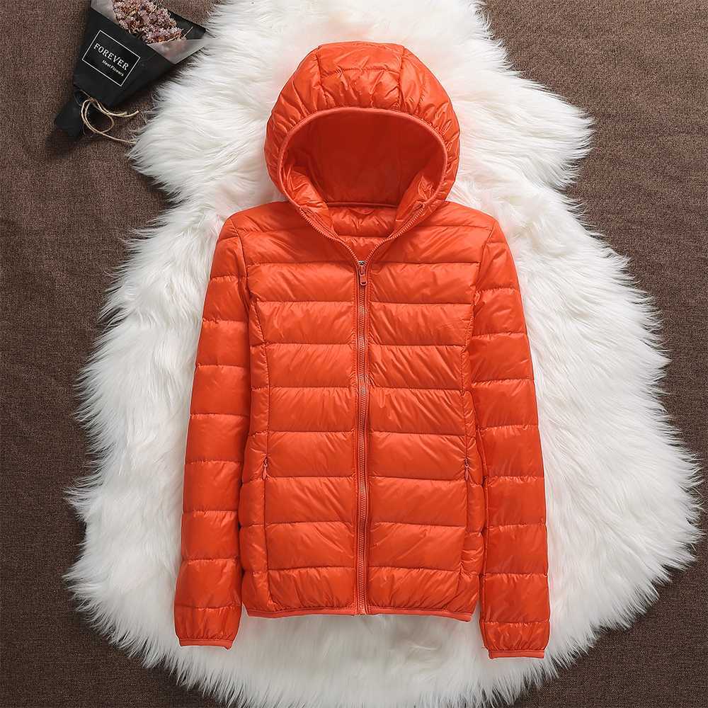 Puffer Jacket for Women - Hooded - Image 9
