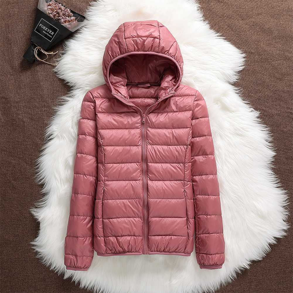 Puffer Jacket for Women - Hooded - Image 4