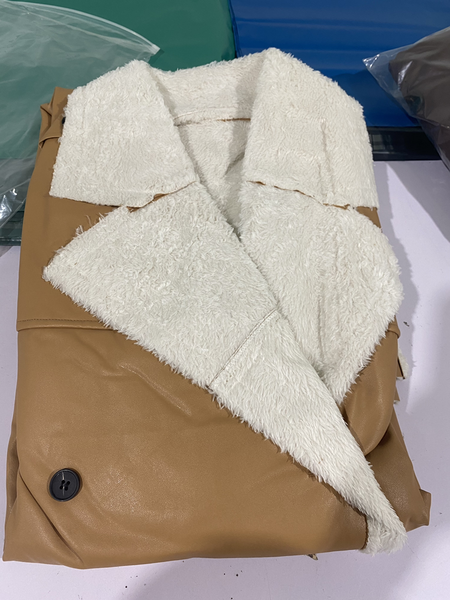 Long Coat for Women - Double-Breasted - Image 11