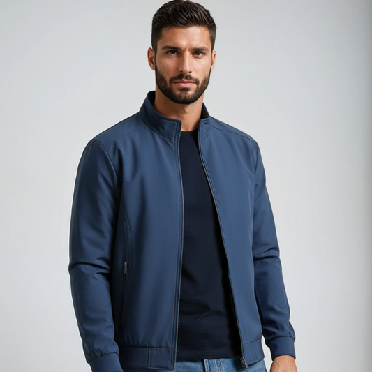 Bomber Jacket for Men - Zip Front - Image 1