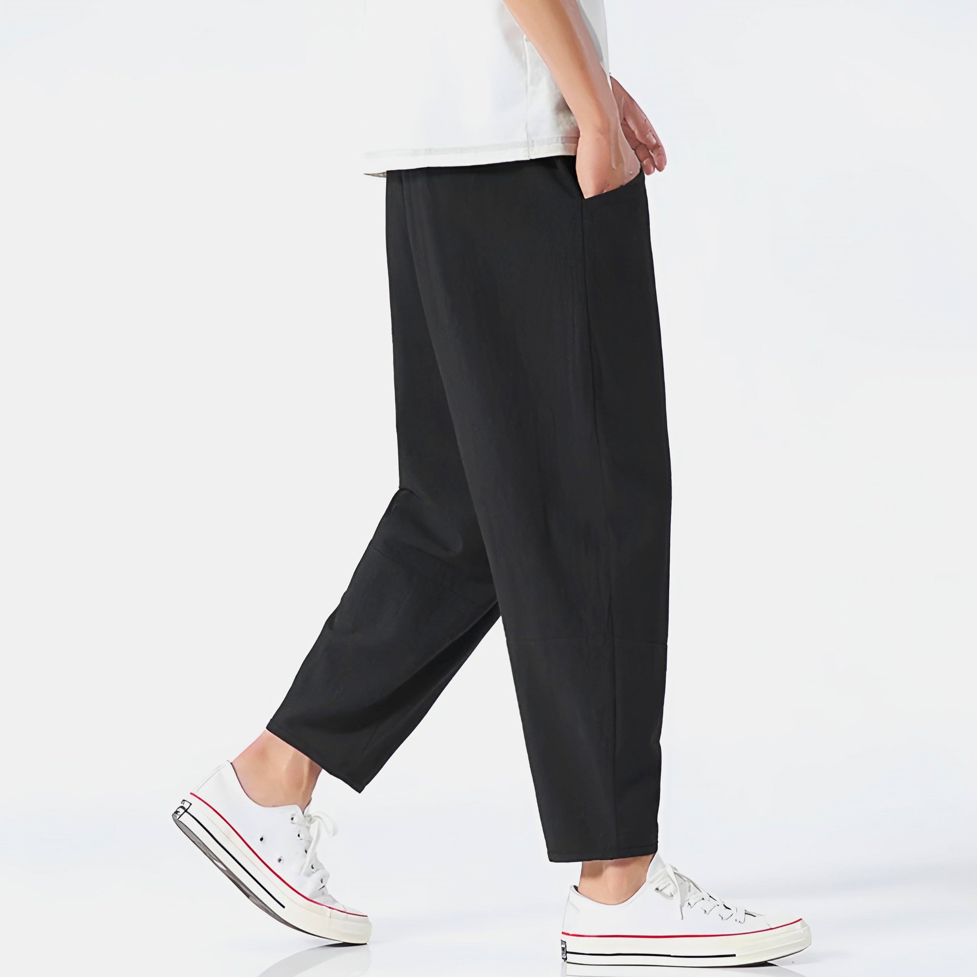 Image of Men's Relaxed Fit Cropped Pants