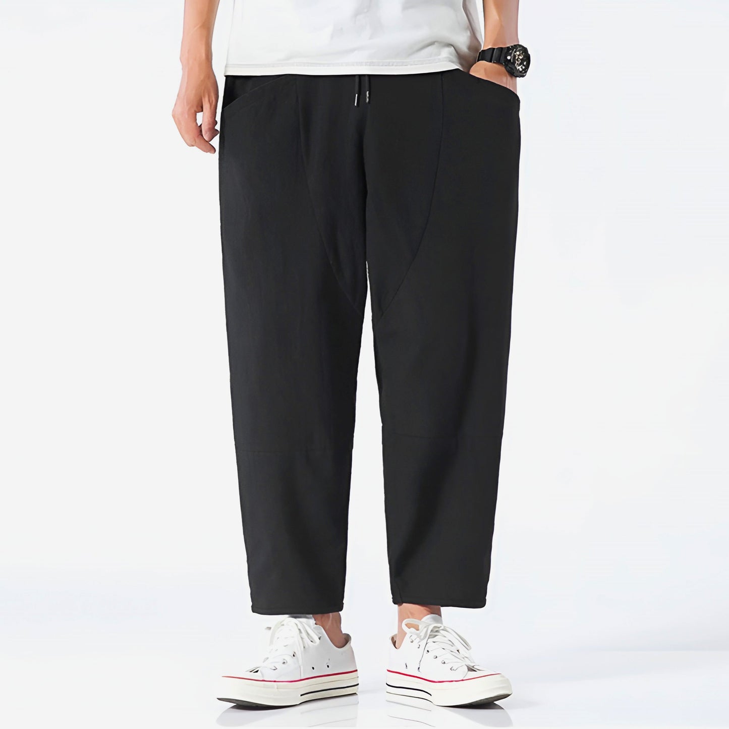 Image of Men's Relaxed Fit Cropped Pants