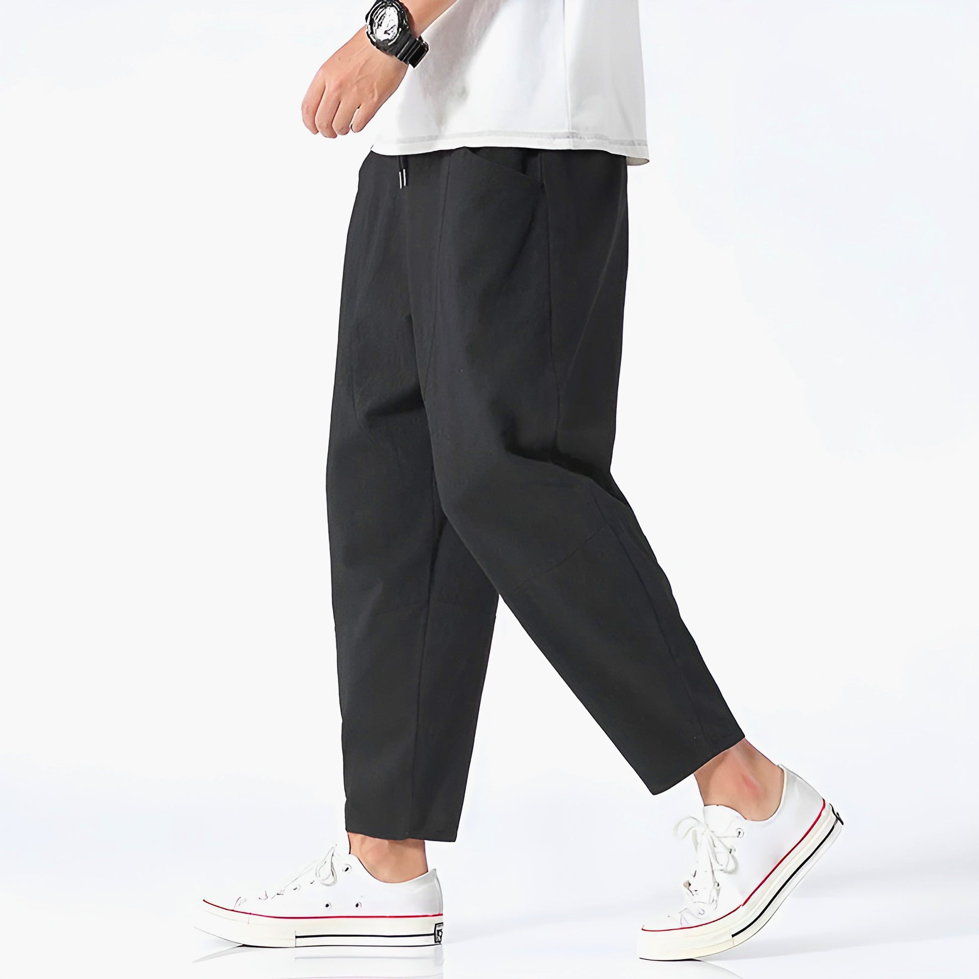 Image of Men's Relaxed Fit Cropped Pants