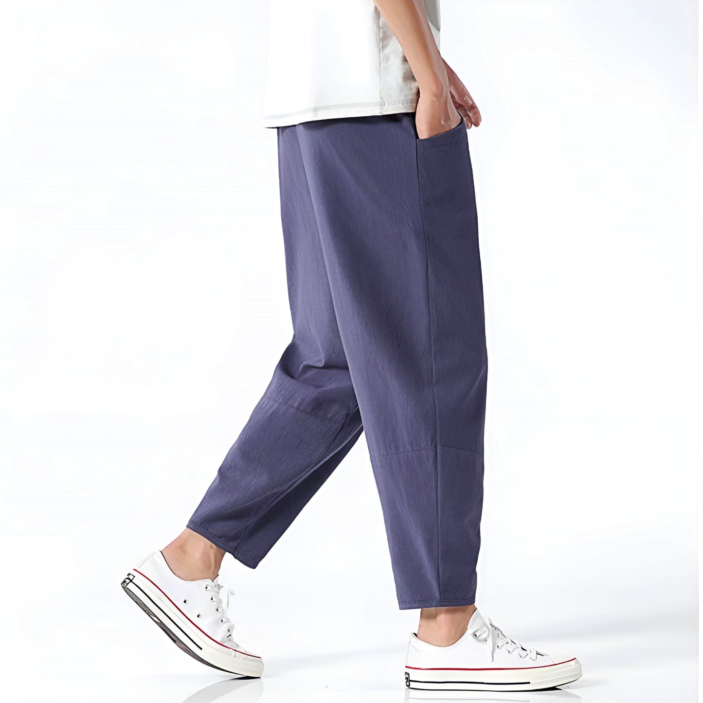 Image of Men's Relaxed Fit Cropped Pants
