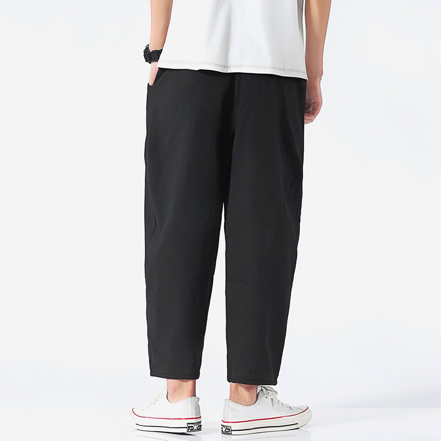 Image of Men's Relaxed Fit Cropped Pants