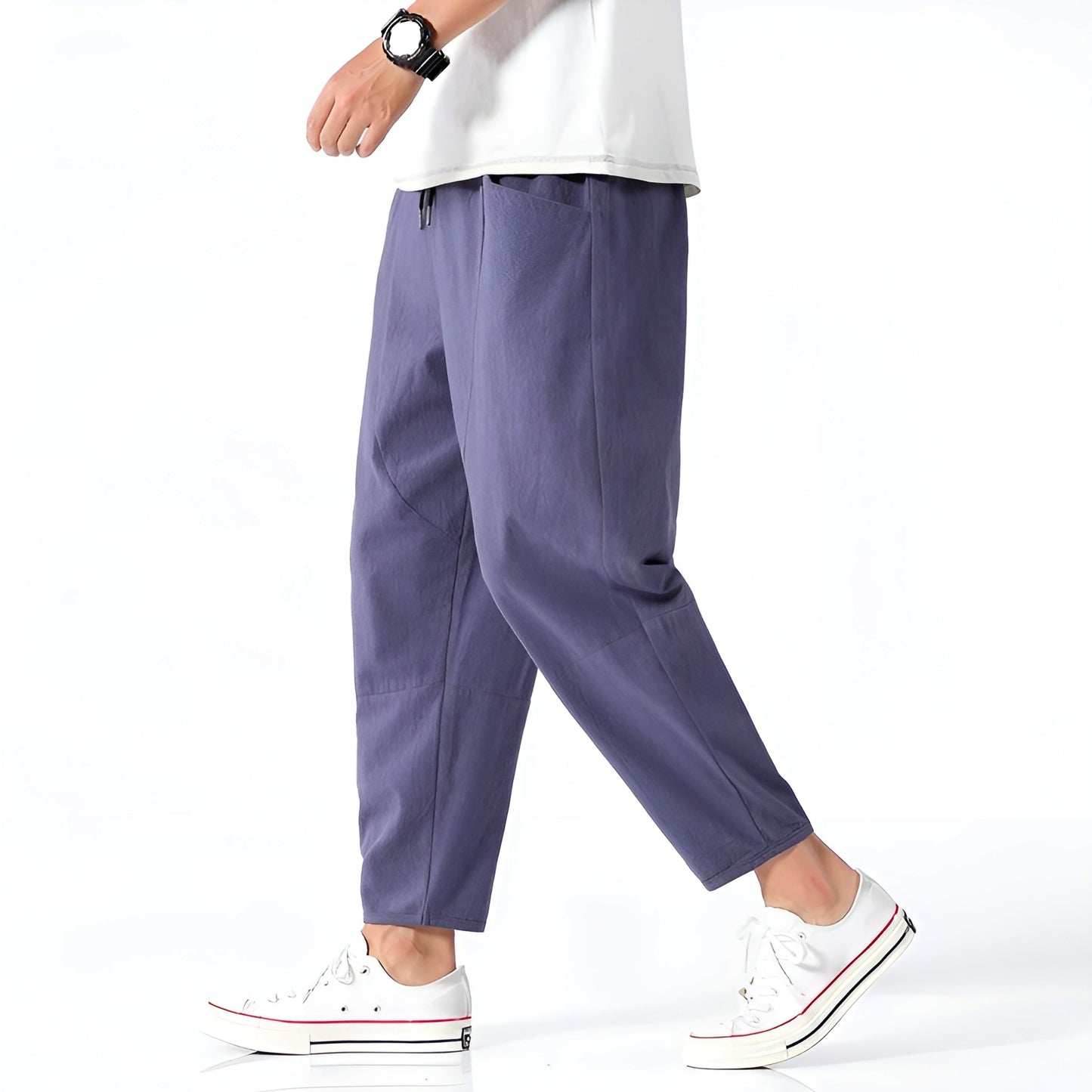 Image of Men's Relaxed Fit Cropped Pants
